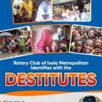 Join us on the 1st October, 2021 @ Okobaba Destitutes Home, Okobaba. 9:00am.