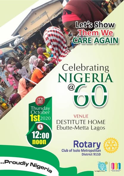 Rotary Club of Isolo Metropolitan celebrates Independence day