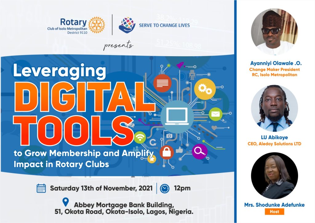 “Leveraging Digital Tools to Grow Membership and Amplify Impact in Rotary Clubs.