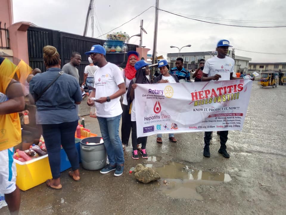 RC Isolo Metro road show on HEPATITIS