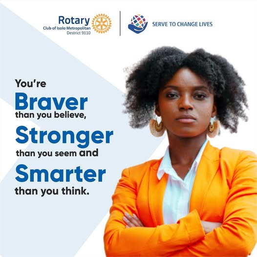 If you want to be a good leader, join the Rotary…