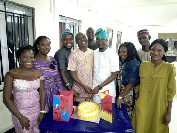 We-Care celebrating our members birthday for the month of November. Rotr Kunle Adesina and Rotr Edward Quadri